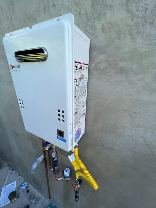 Tankless water heater installation for Sanford homes